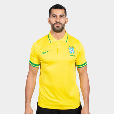 Polo Brésil Homme Jaune